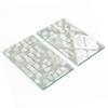 Durable And Stylish Glass Boards With Geometric Figure Pattern 2X30X52 Cm