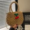 Summer Foreign Style Woven Portable Small Bag Women's 2025 New Popular Messenger Bag Seaside Vacation Straw Bag