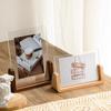 Ins Picture  Frame Nordic Acrylic Photo Frame Wooden Idol Photo Display Frame for Photo Marco Fotos