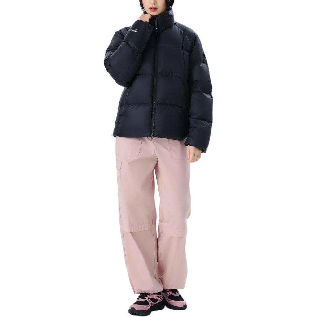 New FILA Down Jackets Unisex Black 1100FS2DJG4106XBLK