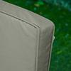 2 Piece Cushion Seat Cushion Back Pad for Rattan Furniture Indoor and Outdoor