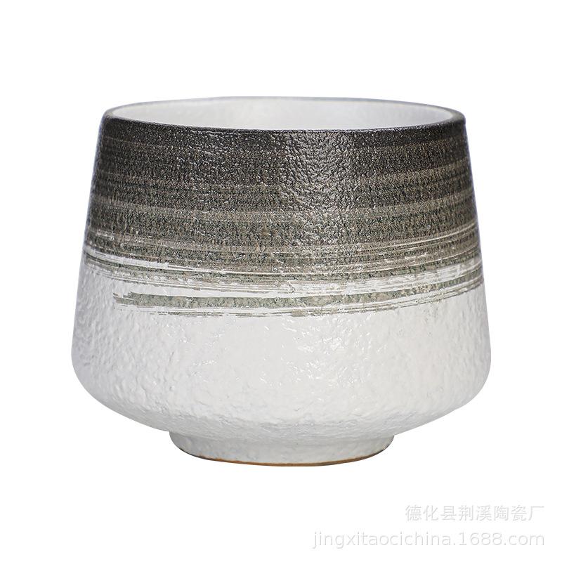 Retro Ceramic Master Cup Espresso Coffee Cup Household Afternoon Tea Small Cup Creative Kung Fu Teacup