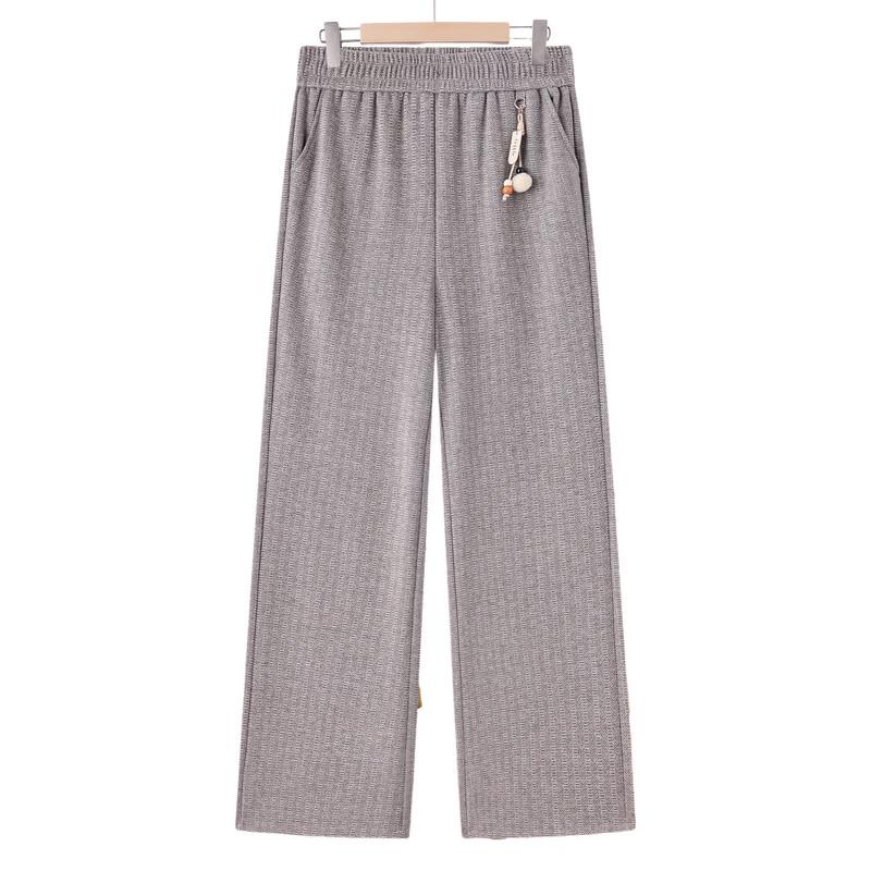 Women's High Waist Straight-Leg Casual Pants