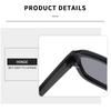 Fashion Square Retro Sunglasses Trendy Sunscreen Glasses Outdoor Sunshade Uv Protection Eyewear