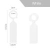 100PCS 10.7x2.3CM Plastic Garden Hanging Plant Tags Ring Label Hook Tree Marker Nursery Stake Greenhouse Bonsai Collar Signs