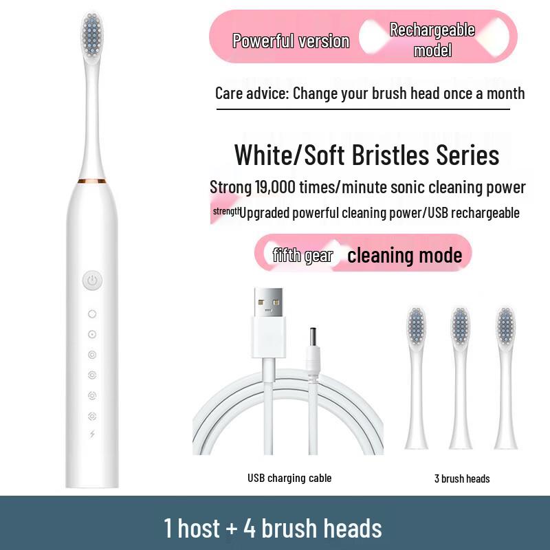 

LIU 6-Gear Adjustable Sonic Electric Toothbrush