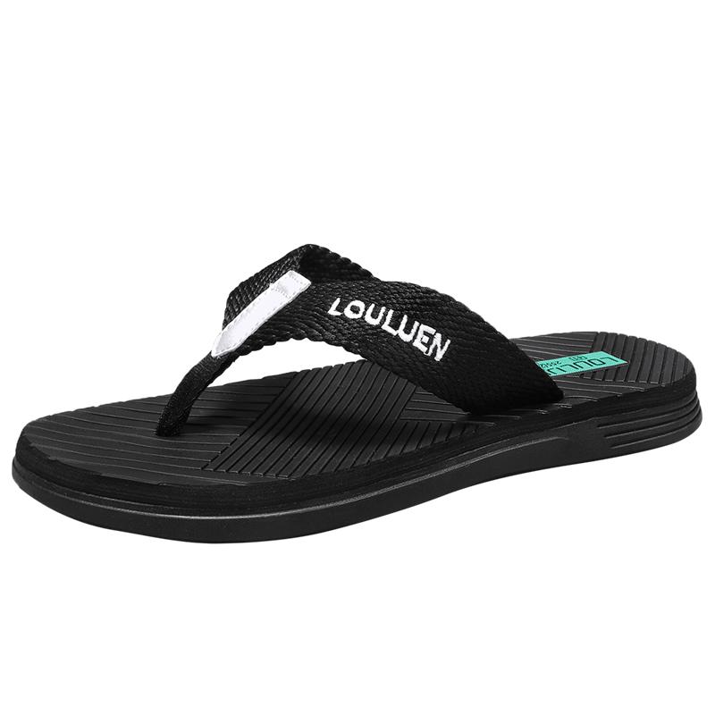 Módní pánské žabky Módní pánské plážové sandály Venkovní měkké letní pantofle Velikost 39-45