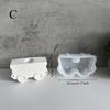 Locomotive Train Silicone Mold | Candle Holder & Gypsum Casting Kit | Reusable & Heat-Resistant for DIY Crafts