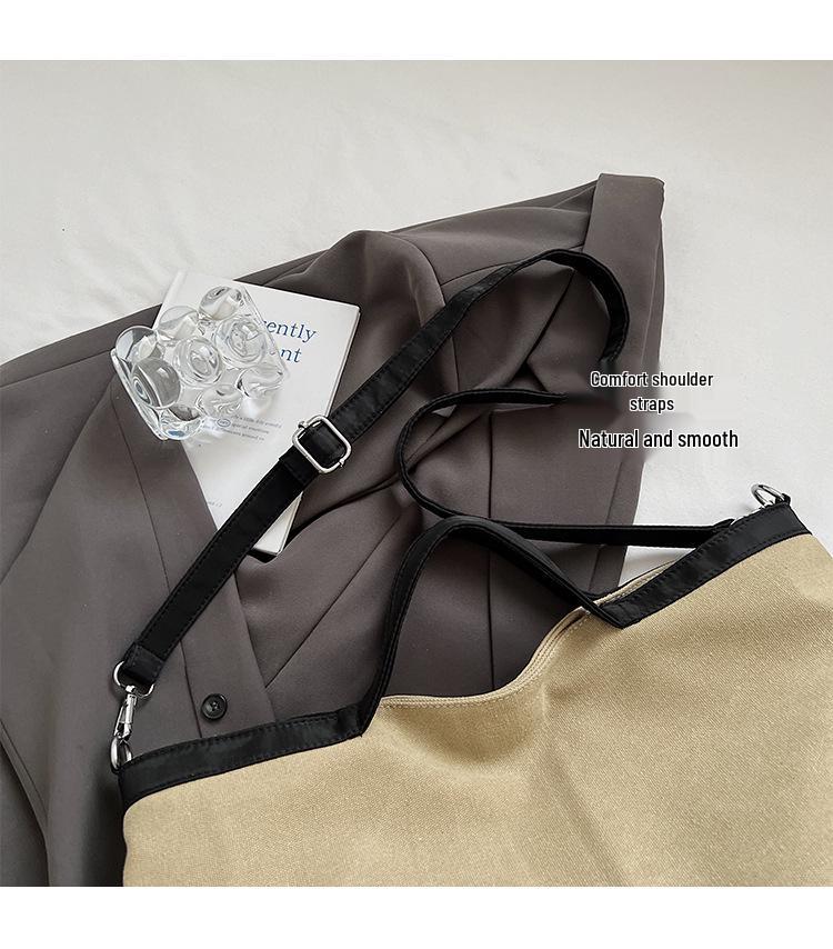 Versatile Canvas Bag: Stylish, High-Quality, Large-Capacity Handbag & Crossbody Bookbag (2025 Edition)