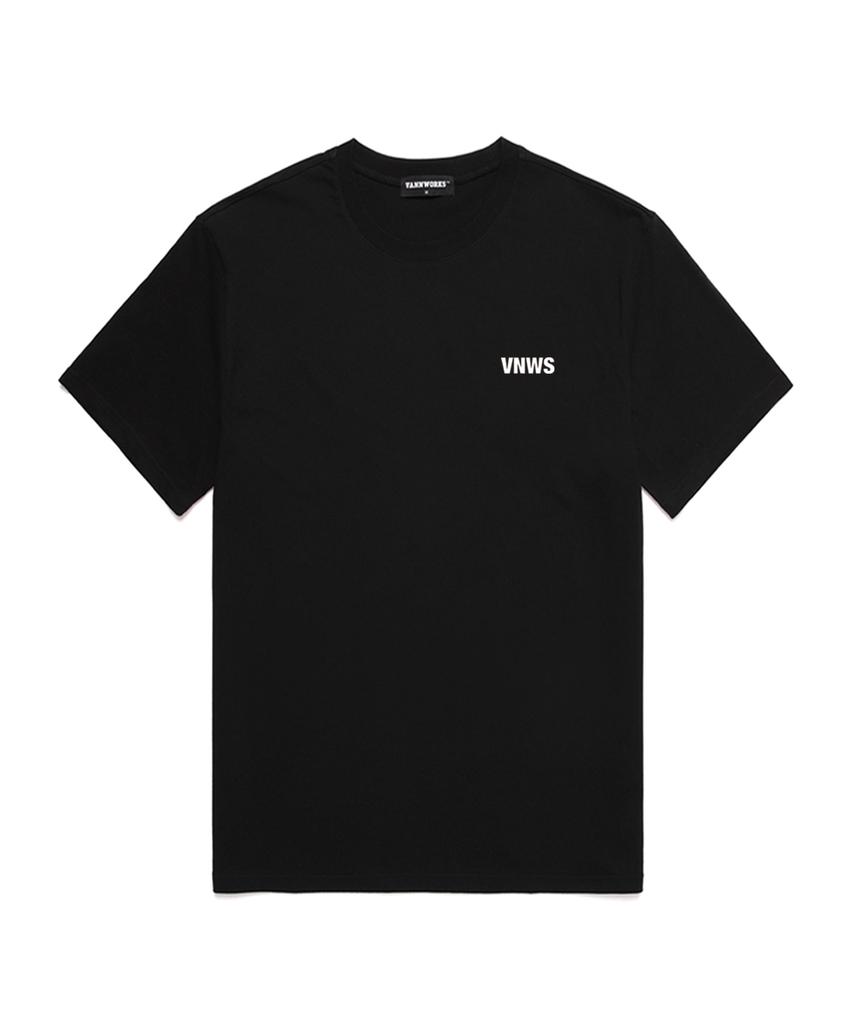 VANNWORKS Vnws Mini Logo Short Sleeve T-Shirt (Vs0008) Black_White