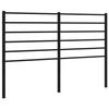 VidaXL Black Metal Headboard 150 Cm 352353