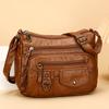 Women's Shoulder Lightweight PU Soft Leather Crossbody Bag