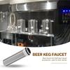Aug. 92.5Mm Stainless Steel Elbow Shank Beer Tap Draft Beer Faucet Accessories With Diameter 8Mm For Beer Keg