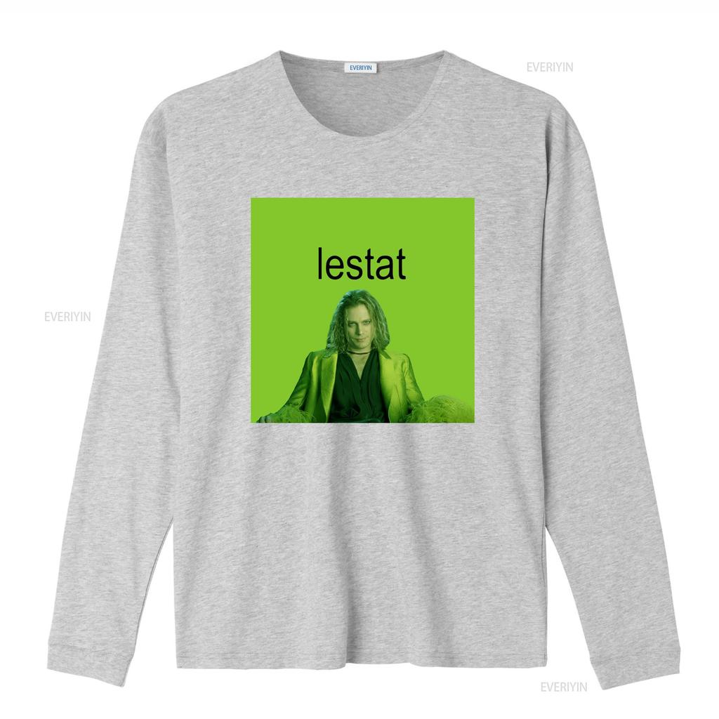 Lestat de Brat Lioncourt Stückgefärbtes T-Shirt Interview mit einem Vampir Vintage Gewaschen Atmungsaktiv Designerkleidung Stilvoll