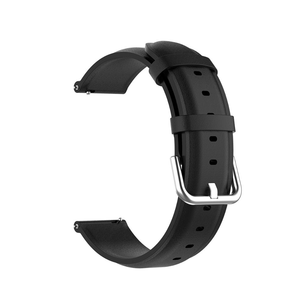 Leather strap for Samsung Active 2 44mm 40mm SM-R820 R830 Galaxy Watch 46mm 42mm Active2 Gear S3 Wrist band Bracelet Watchband
