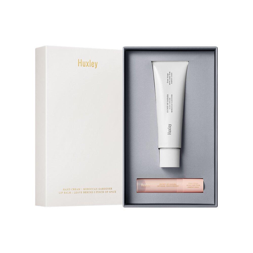 Huxley Hand Cream & Lip Balm Duo Choose 1 out of 3 options