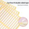 30/36Pcs Lengthened Clear Double-Sided Tape False Nails Tips Display Stand Glue Stickers Manicure Practice Showing Tools