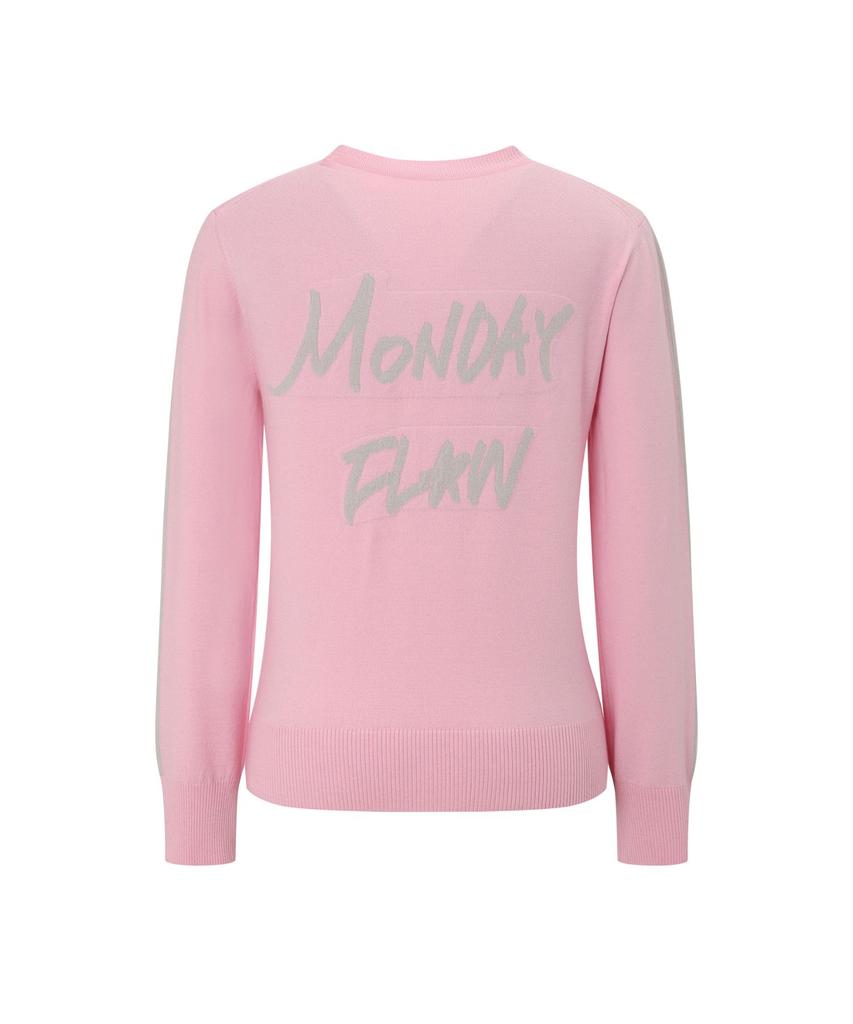 MONDAYFLOW Essential Soft Knit Top_Pink