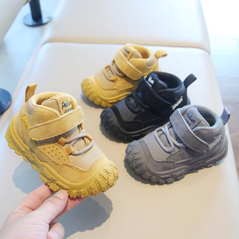 Children's sports shoes 2025 spring and autumn new boys' dad shoes running girls' mountaineering shoes soft-soled baby casual shoes