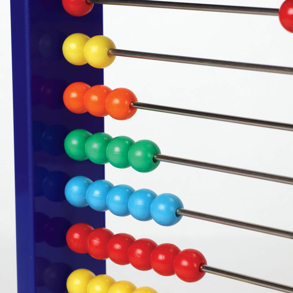 Learning Resources Abacus Colorful Abacus LER 1323 Ten-Row 10-Row