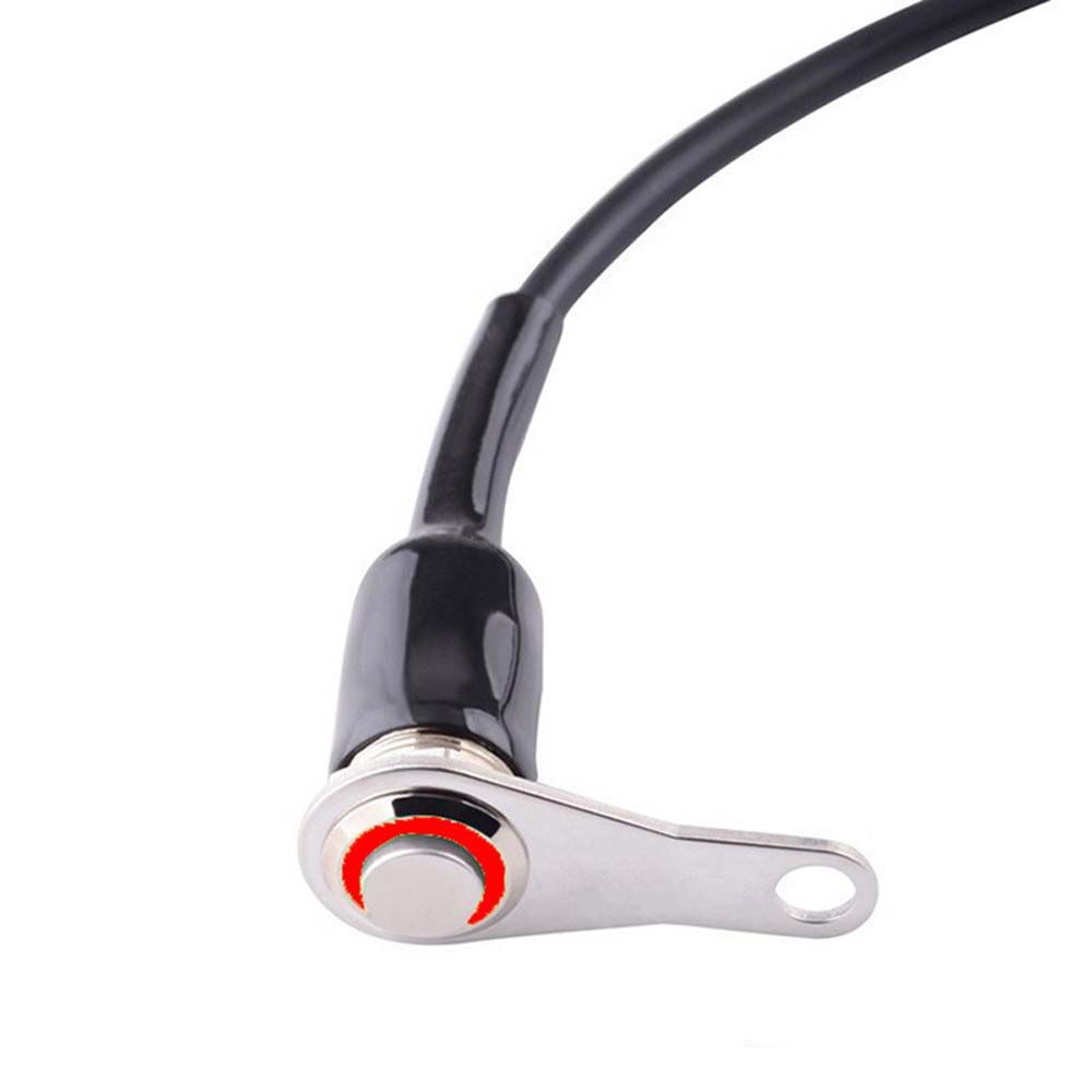 

Aluminum Zinc Zinc Alloy Push Button Fog Light switch Motorcycle LED Light Switch Handlebar Mount Push Button