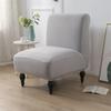 Copertura per Sedia Accent Monocolore Senza Maniche Nordic Copridivani Singoli Elasticizzati Spandex Coperture per Sedie Elastiche Copertura Protettiva per Divano