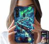 Etui Do Samsung Galaxy A21 - Pociąg, Ekspres Świąteczny Wzory + Szkło