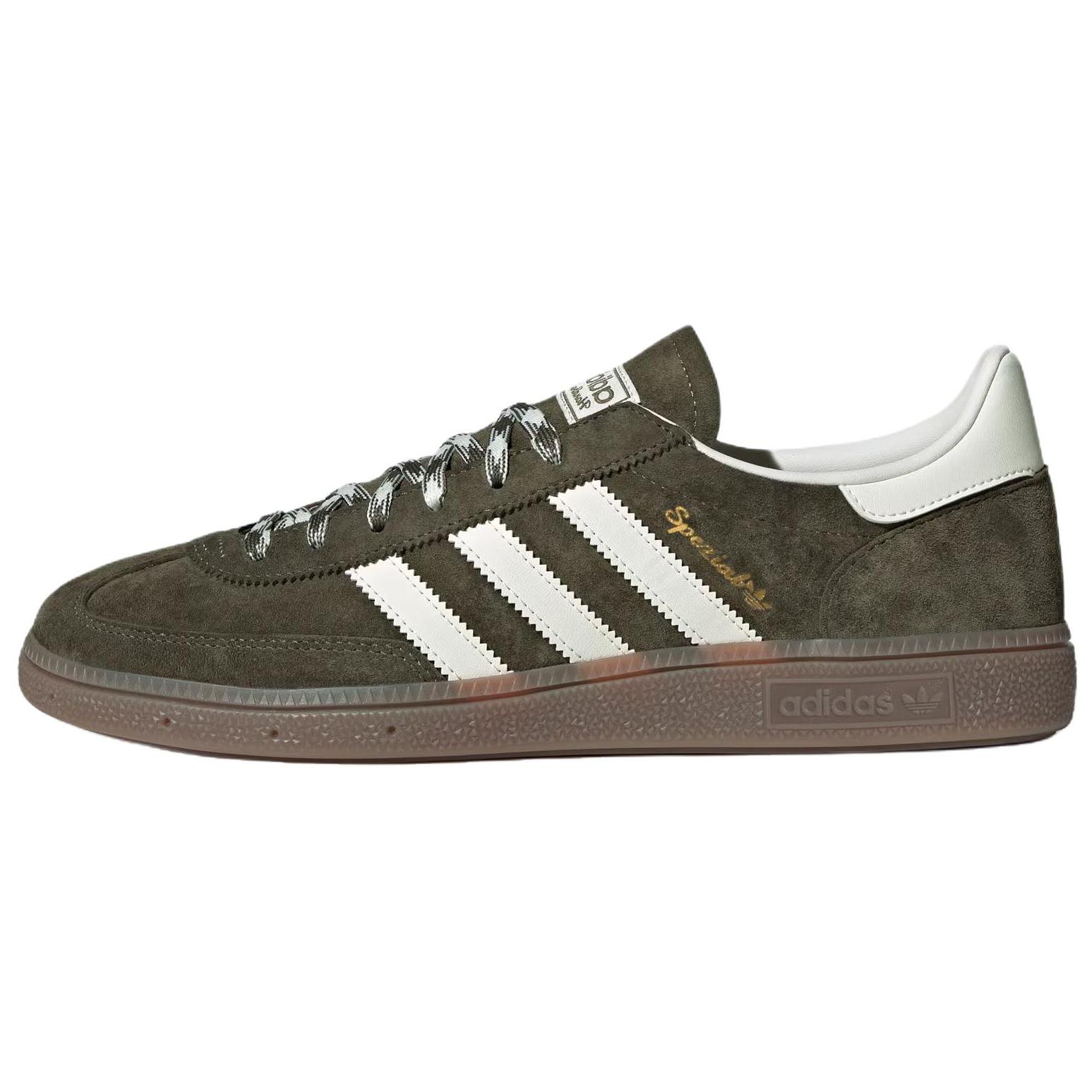 

Adidas Originals Handball Spezial Comfortable Fit Low-Top Training Shoes Unisex Sneakers Olive-Green KI5940 36