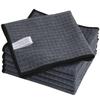 380gsm Thick Microfiber Waffle Weave Dish Drying Cloth Household Kitchen Glass Cleaning Cloth Tea Towels Set 13"x13" 6 Pack