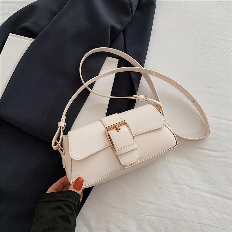 Fashionable Casual Shoulder Bag For Daily Use Synthetic Leather Small Square Crossbody Bag With Phone Pocket