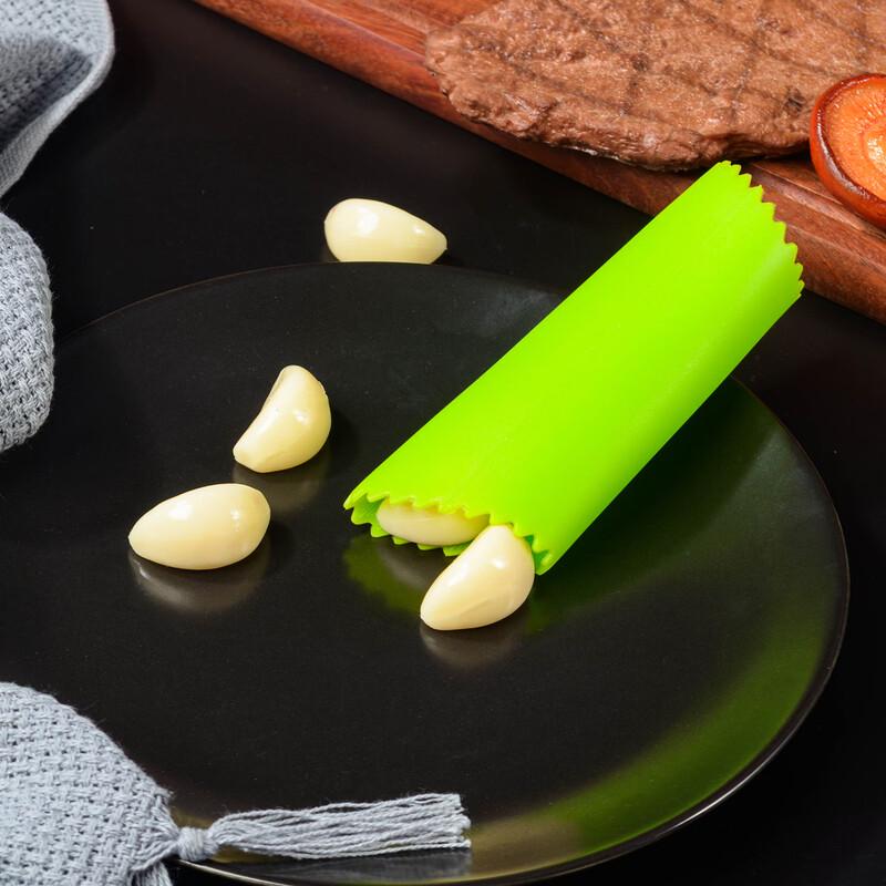 Jitian Jiangjiang Striped Silicone Garlic Peeler