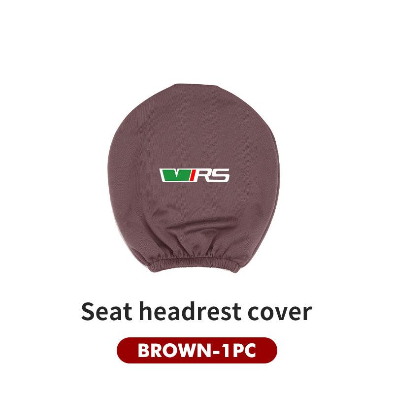 Car Seat Headrest Neck Pillow Cover Anti-Dirty Protective Cover For Skoda Octavia 2 3 Rapid Kodiaq Karoq Fabia Kamiq Superb MK3