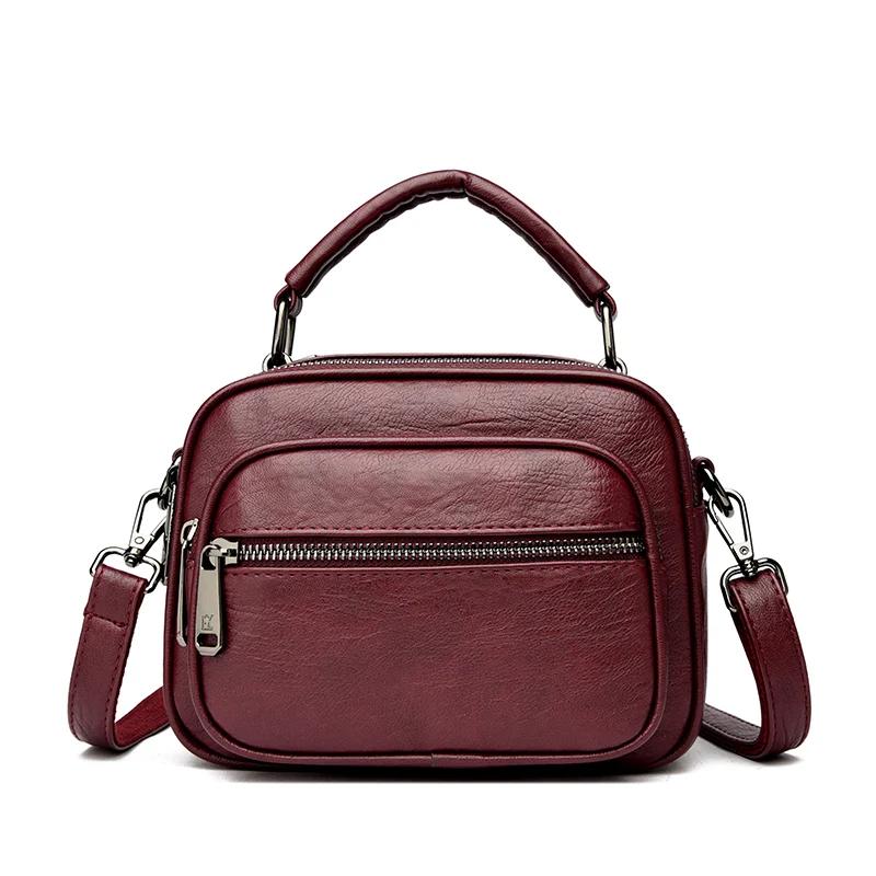 

Висококласна багатошарова сумочка Модна жіноча маленька кругла сумка Універсальна темпераментна сумка через плече