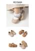 Baby Princess Shoes 0-1 Year, Soft Non-slip PU Leather with Bowknot, Suitable for Spring/Autumn.