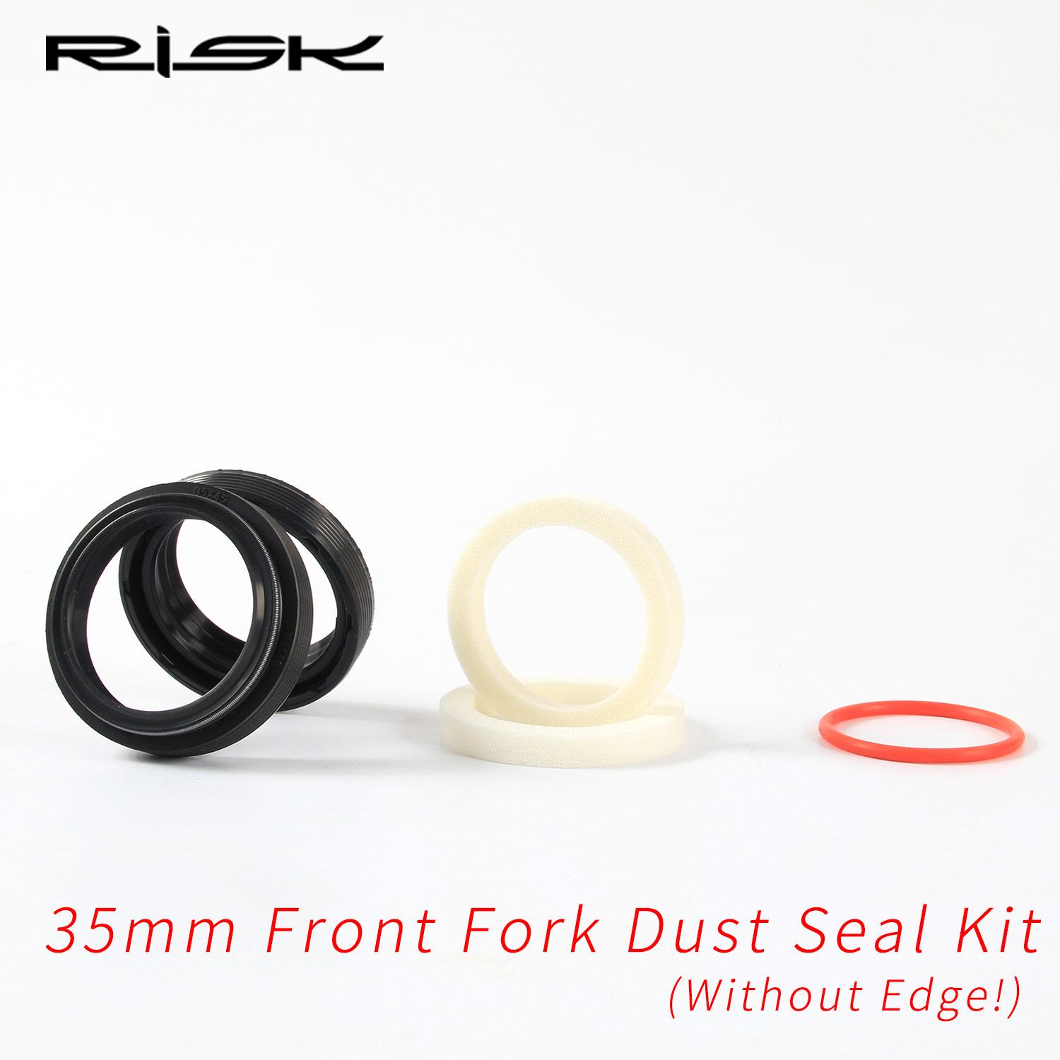 Bicycle Front Fork Dust Seal 32mm 34mm 35mm 36mm Oil Seal Sponge Ring for Fox/Rockshox/Magura/X-fusion/Manitou Fork Repair Kits 35MM kit