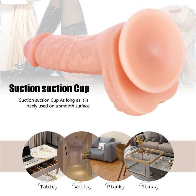 Woman Bedroom Masturbator Real Sensation Dildo Adult Products