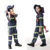 Halloween Fire Suit Children's Day Costume, Police Lawyer Pilot Doctor Worker Children Cosplay Suit