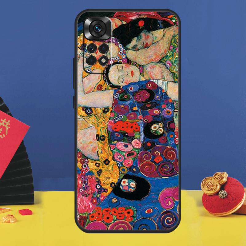 Gustav Klimt Abstract painting Phone Case For Xiaomi Redmi Note 14 Pro 13 12 11 9 10 15 Pro Plus 10C 12C 14C 13C 15C Cover