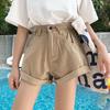 Summer New Vintage Plus Size Denim Shorts for Women Jeans Loose High Waist Wide Leg Shorts Woman Elegant Pockets Solid Casual Short Pants 24714