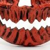 Breathable Scary Skull Masque Pumpkin Halloween for Adults, Horror Full Face Cosplay Costume, Creepy Foam Party Prop Vintage Style