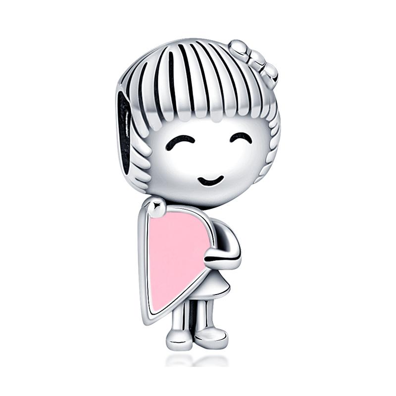 Copper Cute Boy With Girl Sports Cooking Love Couple Charm Bead Charms Bead Charms Compatible With Pandora Authentic Bracelets Do It Yourself Fine Jew