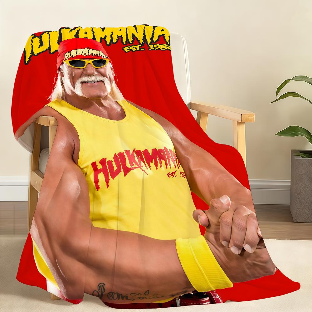 

H Hulks Hogans Blanket Soft Throw Blanket for Home Bedroom Bed Sofa Picnic Travel Office Rest Cover Blanket Gift 100x150cm