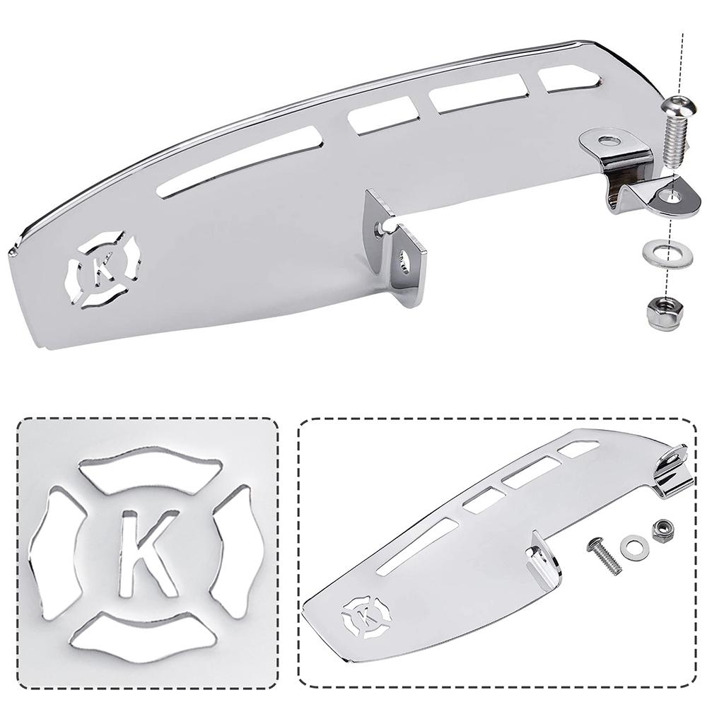Motorcycle Rider Footboard Heel Guard for Road Glide Road King Electra Glide Street Glide Ultra Limited FLHTK Tri Glide Ultra