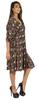 Moomaya Womens Short Kaftan Cover Up Night Dress Kaftan Gown Kimono