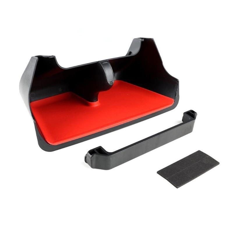 

Expandable Under Screen Storage Organizers ABS Car Interior Accessory Vehicle Console Storage Box for Electric Car