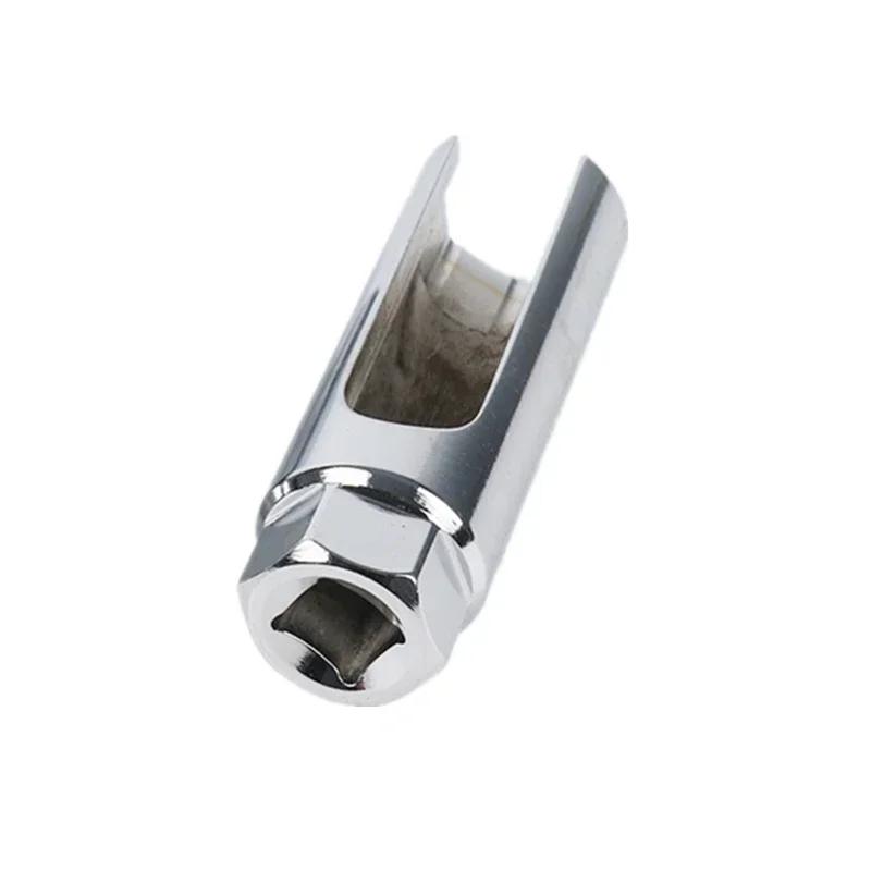 

22 мм кислородосодержащая вакуумная головка для снятия лямбда-зонда, черный, с узким горлом, набор автомобильных инструментов, привод 1/2, слот 8 мм, сталь CR-V