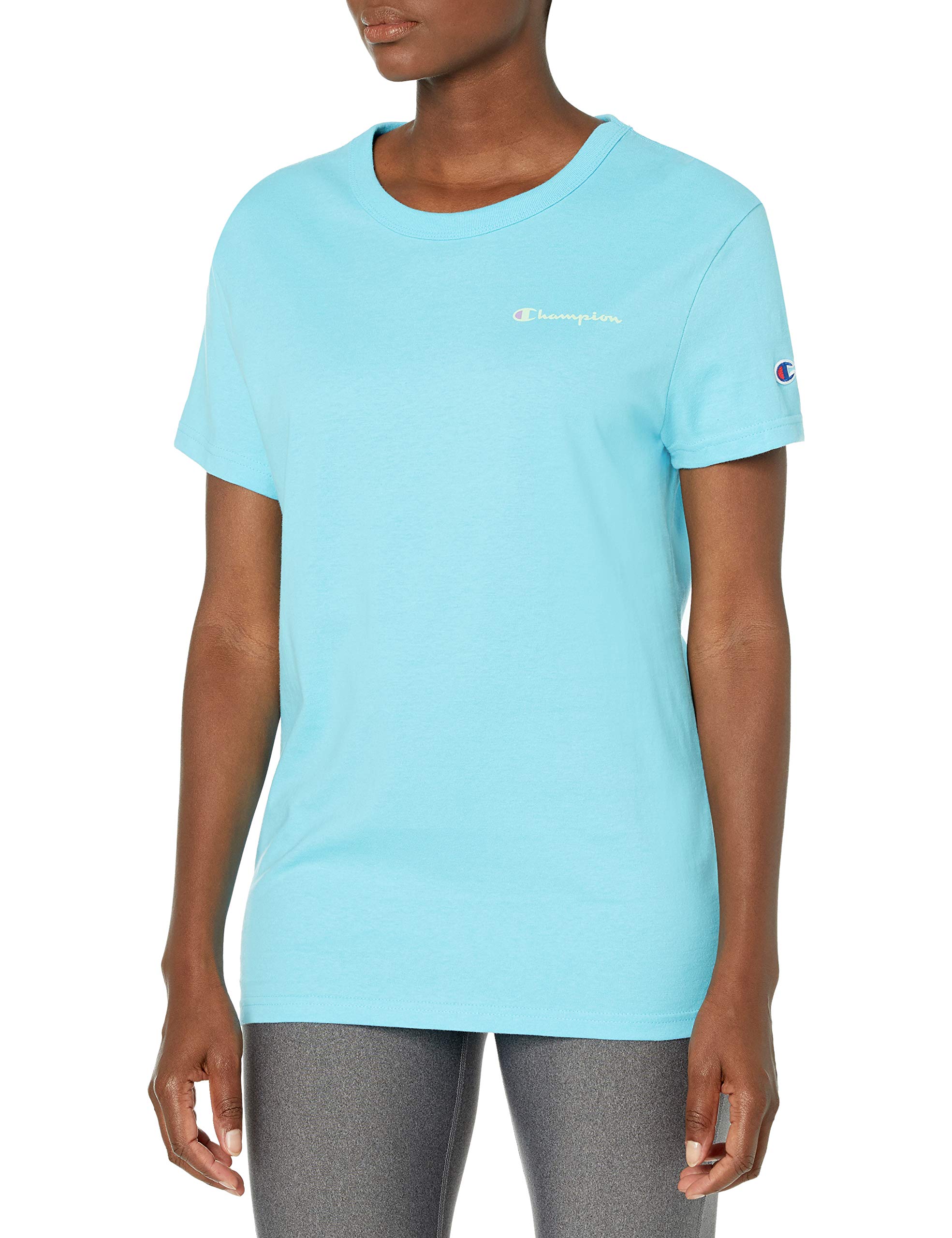 

Champion Boyfriend US Blue Women s T-Shirt, Size X-Small, Color