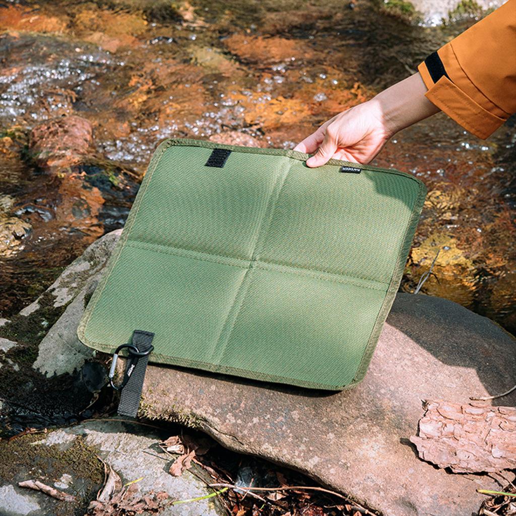 Campingmatte Oxford-Gewebe Bequem Vielseitig Geschenke Wasserdicht Sitzkissen Zubehör zum Angeln