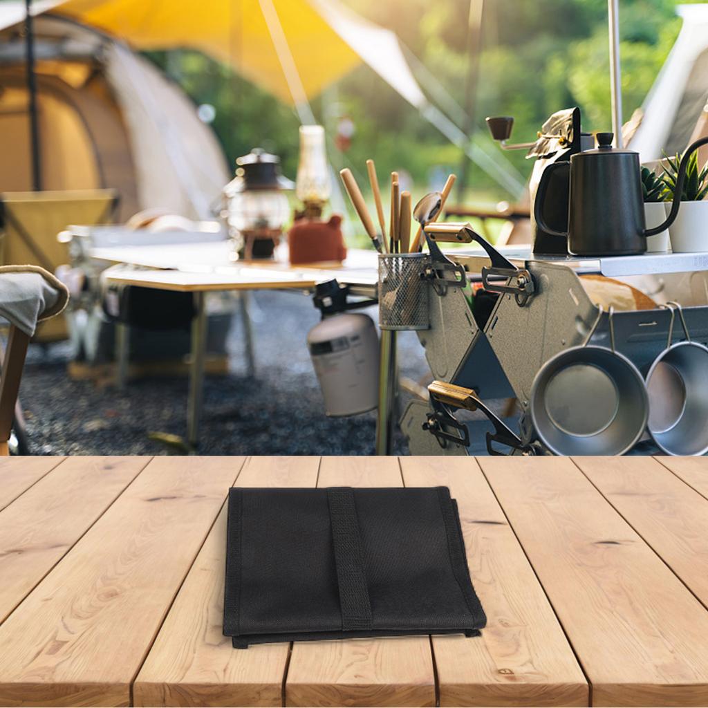 Foldable Bag BBQ Tool Bag Easy To Clean Ergonomic Handle Lightweight Design Spacious Interior Outdoor Barbecue