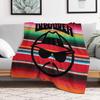 ORIGINAL MEXICIVIPTSHIRTS LOWRIDER SERAPE Throw Blanket Outdoor Soft Blanket for Picnic Beach Camping